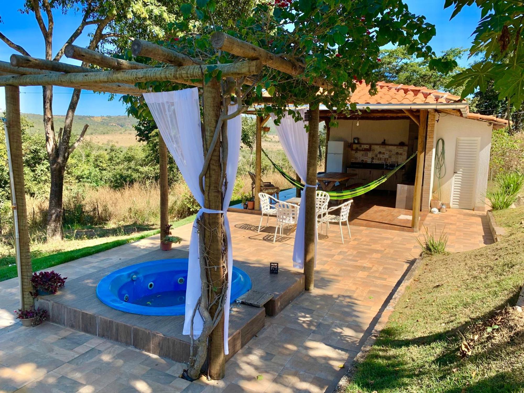 Chale Com Jacuzzi Vista Do Lago Alexania Dış mekan fotoğraf